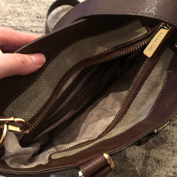 Michael Kors Marina Canvas Satchel - Picture 9 of 9